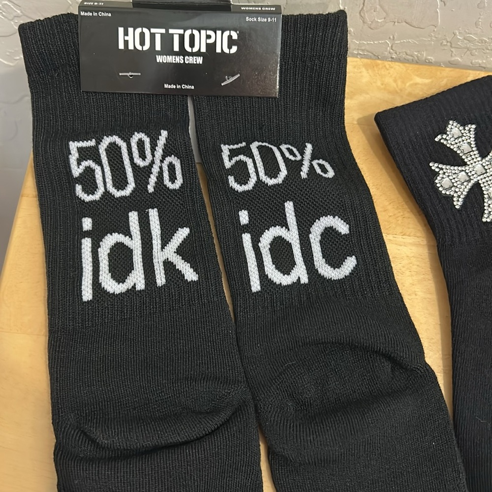 Hot Topic Socks Bundle (4 pairs) - Picture 3 of 16